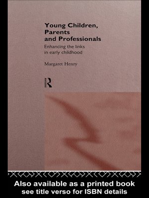 cover image of Young Children, Parents and Professionals